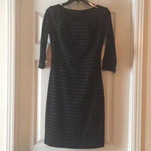 Pinstripe beautiful feminine fit dress size 7-8